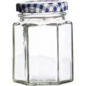 Kilner - ZESHOEKIGE BOKAAL MET SCHROEFDEKSEL 110L