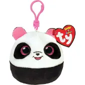 TY Squish a Boo Clips Knuffel Panda Bamboo 8 cm