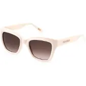 Just cavalli Zonnebril SJC148 52/20/140 Volle Crème Ingegoten VROUW SJC148