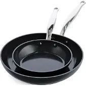 Greenpan Barcelona Infinity Pro - Koekenpannenset - 20 + 28 cm - Keramisch - Inductie (2 stuks)