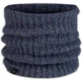 Buff - Knitted & Fleece Neckwarmer Kim - Halsdoek One Size, blauw