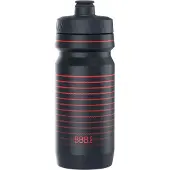 Bbb Cycling AutoTank Bidon Racefiets - Inhoud 550 ml - Drinkbus Fiets met AutoClose ventiel - Zwart/Rood gestreept - BWB-11