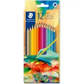 Staedtler zeskantige kleurpotloden Edition 2, kartonnen etui 12 stuks