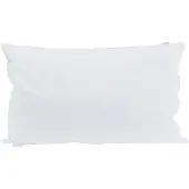 vidaXL Hoofdkussen 2 st 40 x 80 cm Veer Wit