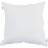 vidaXL Hoofdkussen met kussen Wit 50 x 50 cm Katoen