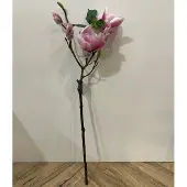 Countryfield -kunstbloem-kunsttak-Magnolia-roze-75cm