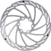BBB Cycling Schijfrem PowerStop 6-gaats Remschijf BBS-112 - Zilver - 160 mm