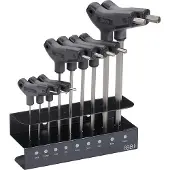Bbb Cycling Inbussleutelset Fiets Gereedschapsset met Inbussleutels en Torx T25 - Inlcusief Houder - Hex-T Set BTL-45S