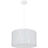 Globo Lighting Witte hanglamp Pinni Ø 38cm zwart