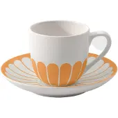 Villeroy & Boch Espressotasse mit Untertasse Fleur Couleur 70 ml