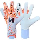 Onekeeper Iconic Keepershandschoenen Wit Oranje Zwart