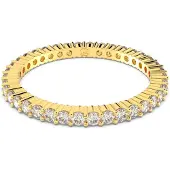 Swarovski Ring 'Matrix' goud / transparant