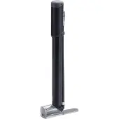 Bbb Cycling Traveller Telescopic Mini Fietspomp - Kleine Fietspomp met Drukmeter - Stabiel en Krachtig - Zwart - BMP-53