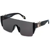 Just cavalli Zonnebril SJC112 99/0/140 Glanzend Zwart Acetaat UNISEX SJC112