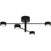 Nordlux Clyde LED Opbouwspot | 14W 2700K 1100lm 827 | Dimbaar | Zwart