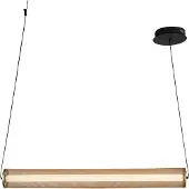 Searchlight Hanglamp Thread, dimbaar, messing / goud, Woon-/ Eetkamer, metaal