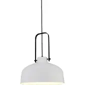 Artdelight Witte hanglamp Mendoza Ø 37,5cm