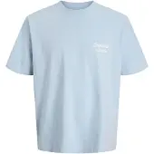 Jack & Jones Junior Shirt lichtblauw / wit