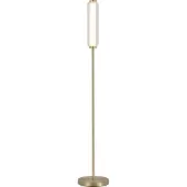 Searchlight Moderne vloerlamp Mod messing
