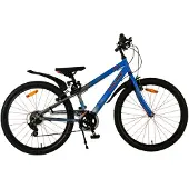 Volare Rocky Kinderfiets - 24 inch - Blauw - 7 speed