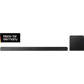 Samsung Q-Serie HW-QS710GF 3.1.2 Soundbar Zwart Bluetooth, Dolby Atmos, Incl. draadloze subwoofer, Wandbevestiging, WiFi