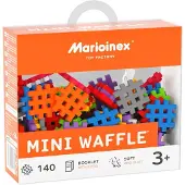 Max Bersinger MARIOINEX Mini-wafelvormige bouwstenen, 140 stuks