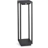 Faro 70774, Buitenverlichting voor plint/paal, Donkergrijs, Aluminium, IP54, Klasse III, 2,2 W