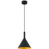 Faro 64162, zwart, goud, aluminium, IP20, klasse II, LED, 4W