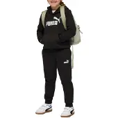 Puma Joggingpak 'Essentials No.1' zwart / wit