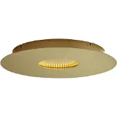 QAZQA Moderne plafondlamp goud 40cm incl. LED 3-staps dimbaar - Morning