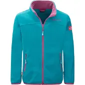 TROLLKIDS - Girls Oppdal Jacket XT - Fleecevest 116, turkoois