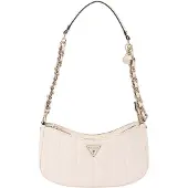 GUESS Schoudertas 'ALDINA TOP ZIP SHOULDER BAG' wit