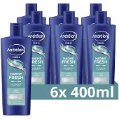 Andrélon 6x Shampoo For Men Marine Fresh 400 ml