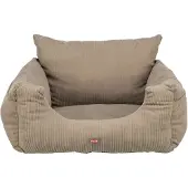 Trixie autostoel taupe - 55x50x30 cm - Hondensnacks