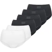 Sloggi Slip 'Double Comfort T' zwart gemêleerd