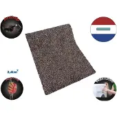 JYG Katcot SUPER ABSORB deurmat bruin 120x500cm - wasbaar - XXL tapijtloper