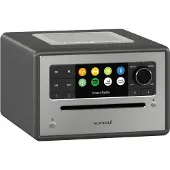 Sonoro Hi-Fi systeem Elite Graphite mat zilver