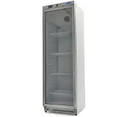 Maxima - Koelkast voor horeca - 400 liter - Wit - met glazen deur