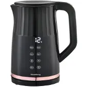 Klausberg KB-7896 Elektrische Waterkoker – 1,7 Liter, LED Display, 13 Temperatuurstanden, Houd-warmfunctie
