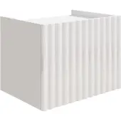 NADUVI Collection Nachtkastje Cassidy zwevend | mdf wit 48x37x37 cm nachtkastjes | NADUVI