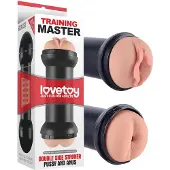 Lovetoy - Training Master - Dubbele Masturbator - Pussy en Ass