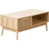 Beliani LYNWOOD - Salontafel - Lichthout - MDF