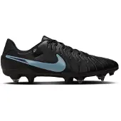 Nike Tiempo Legend 10 Academy IJzeren-Nop Voetbalschoenen (SG) Anti-Clog Zwart Lichtblauw