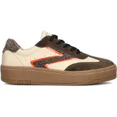Wysh Meisjes Sneakers Dasha - Bruin - Maat 36