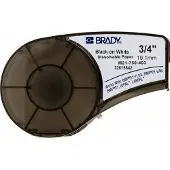 Brady M21-750-403 tape papier zwart op wit 19,1 mm x 6,40 m (origineel)