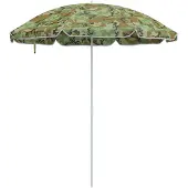 vidaXL Tuinparasol 240 cm 170T polyester Camouflage