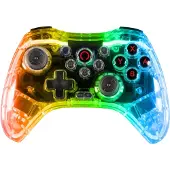Konix Crystal Transparant USB Gamepad Analoog/digitaal Nintendo Switch, PC