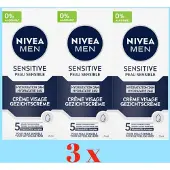 Nivea Men Sensitive Gezichtscrème 3 x 75 ML