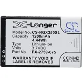 123accu NavGear PX-2759-675 accu (1200 mAh, huismerk)