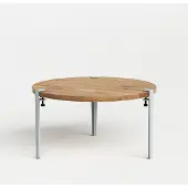 TIPTOE Brooklyn Koffietafel Reclaimed Wood | Pale Blue